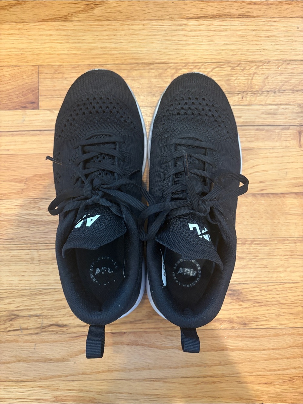 APL Women’s Propelium Black Knit Athletic Sneakers